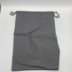 COLE HAAN | 1 UNISEX ORIGINAL	PROTECTIVE SHOE DUST BAG | BLACK CHARCOALGREEN